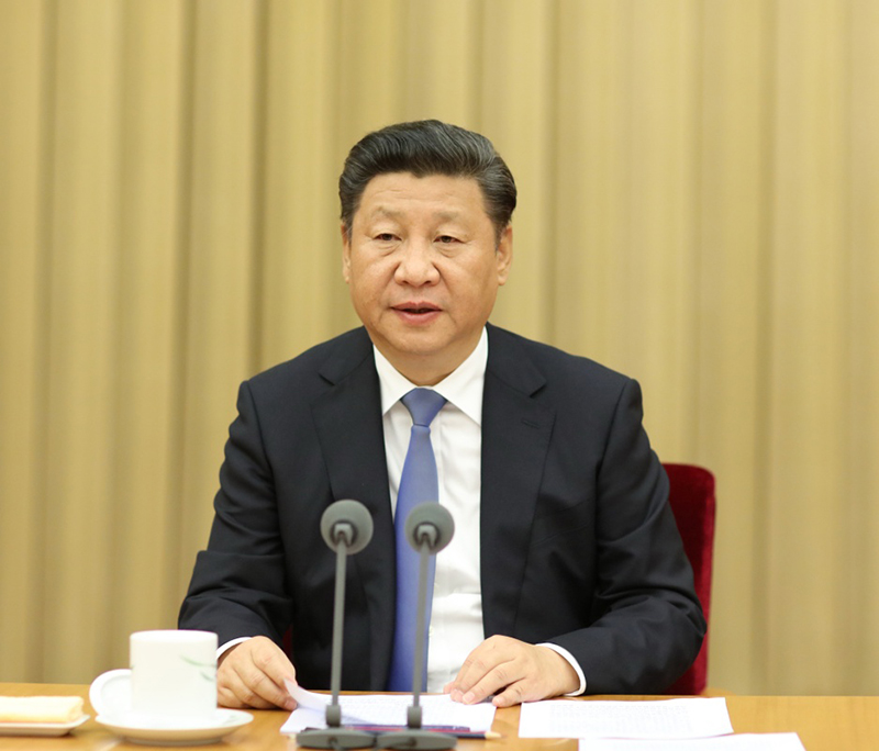 9月29日,中共中央在北京举行学习《胡锦涛文选》报告会。中共中央总书记、国家主席、中央军委主席习近平在会上发表重要讲话。